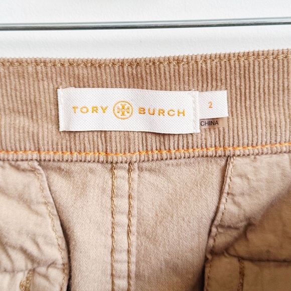 TORY BURCH Lucitano Corduroy Mini Skirt Size 2 - Picture 5 of 5